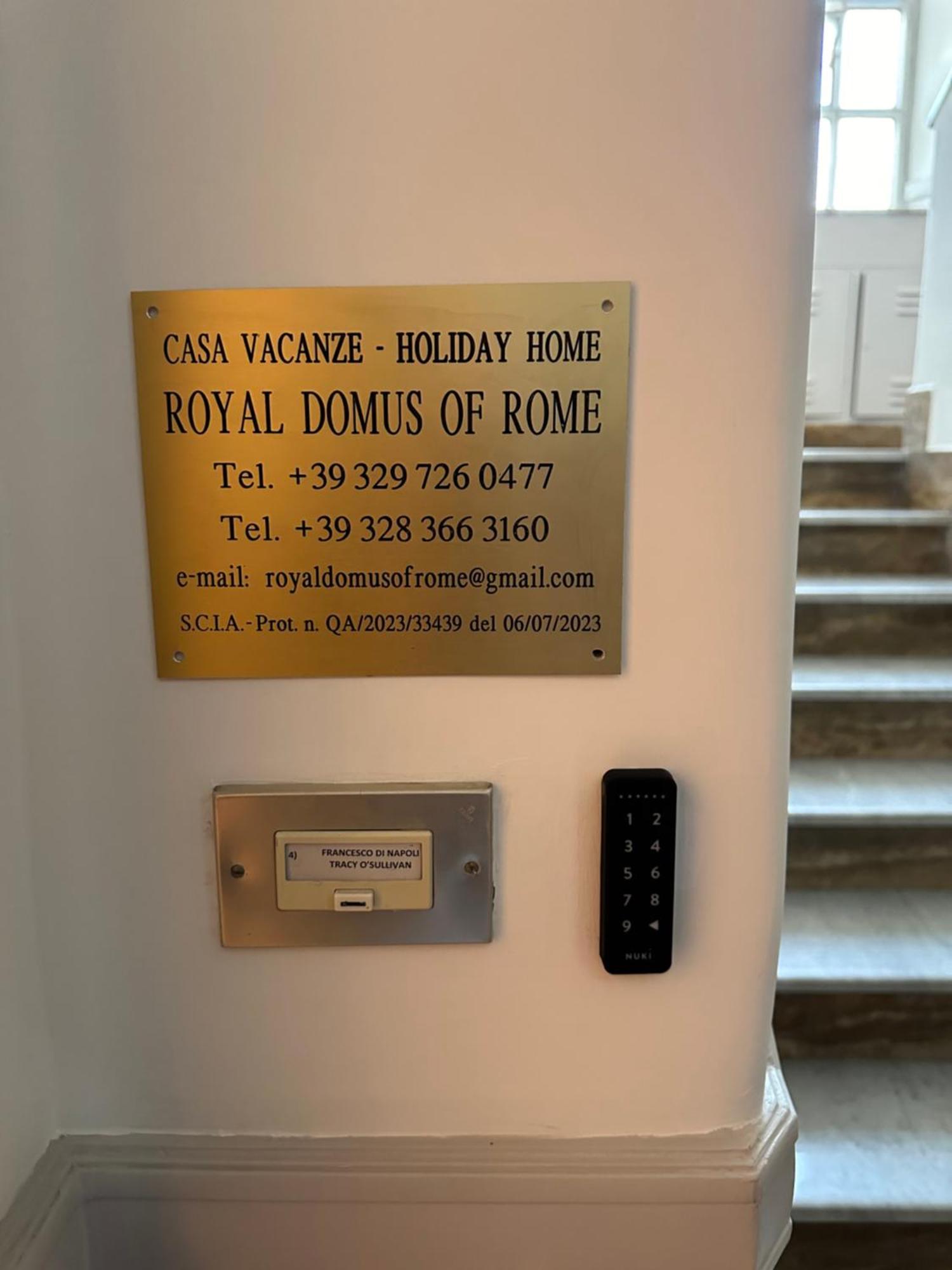 Royal Domus Of Rome Apartment Exterior photo